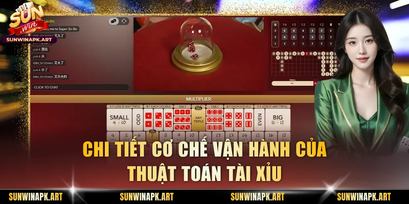 Chi tiết cơ chế vận hành của thuật toán Tài Xỉu