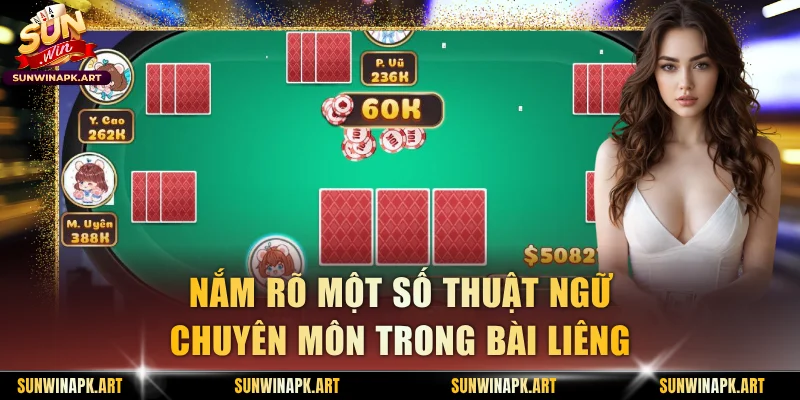 Nắm rõ một số thuật ngữ chuyên môn trong bài Liêng