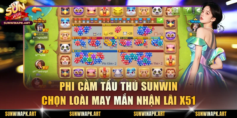 Phi Cầm Tẩu Thú Sunwin